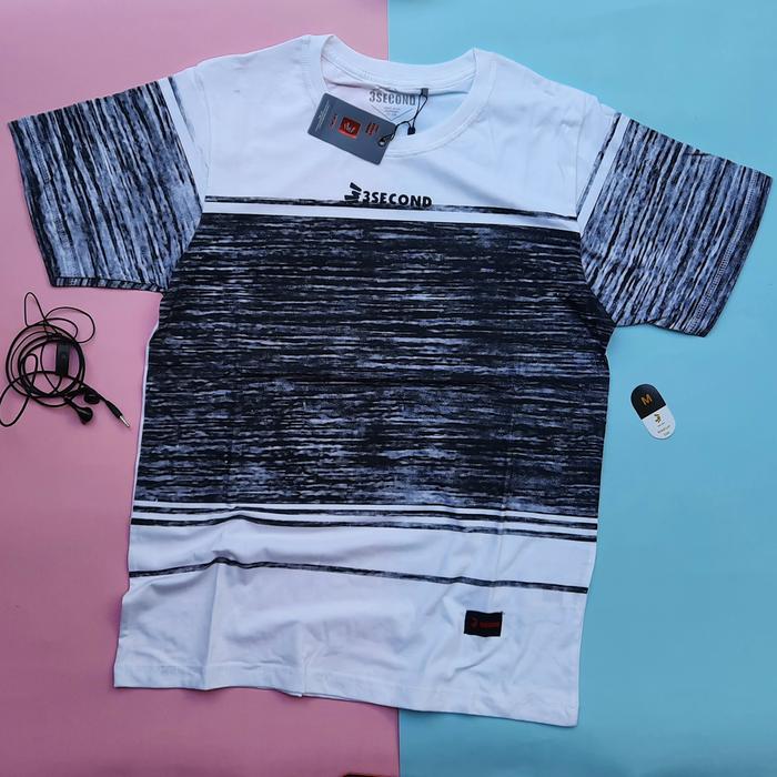Gambar Bommm!!! Jual Kaos Three Second Paling Murah, Kaos Three Second kaos - L dari Kumbang Store Indonesia undefined Tokopedia