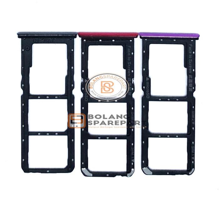 Gambar SIM TRAY SIM CARD SIM LOCK TEMPAT KARTU OPPO F9 ORIGINAL - Hitam dari BOLANG SPAREPART undefined Tokopedia