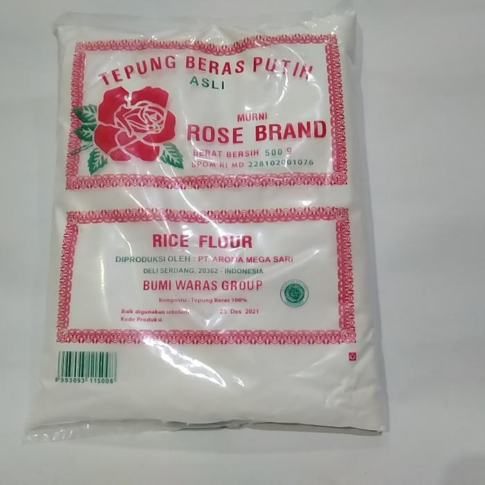 Jual Tepung Beras Rose Brand 500gram Kab Serdang Bedagai Yang Utama 