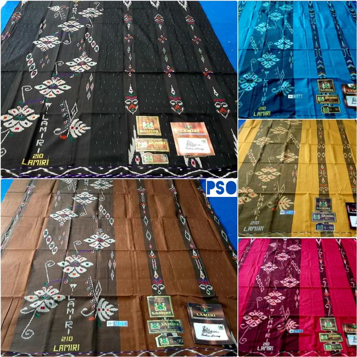 Gambar Sarung Sutera Lamiri S90 / Sarung Lamiri Sutra Motif dari Pusat Sarung Official undefined Tokopedia