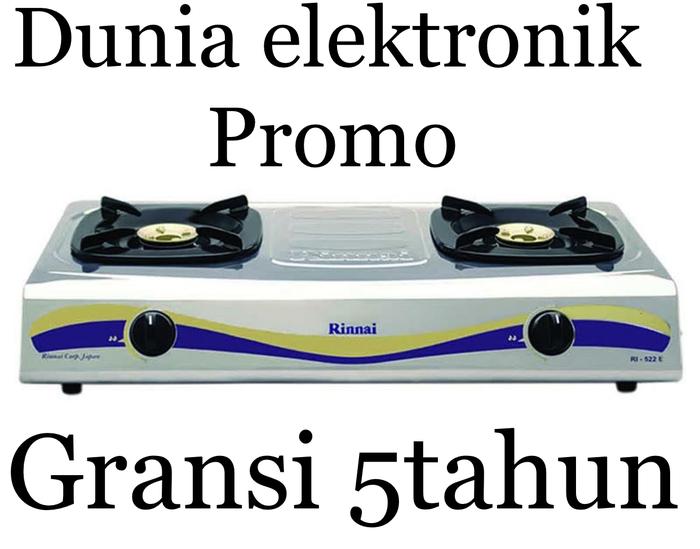 Jual PROMO KOMPOR RINNAI RI-522E - Jakarta Timur - Dunia Elektronik66 |  Tokopedia