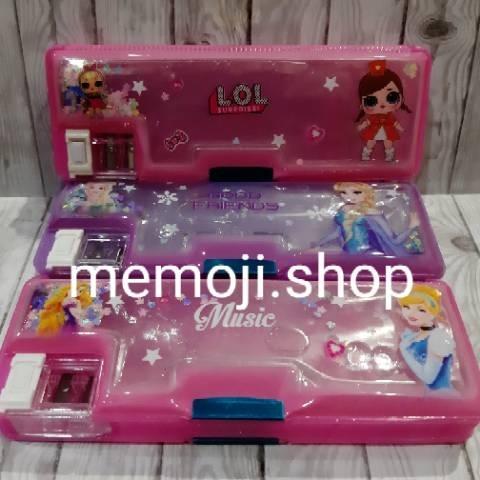 Gambar Pencil Case / Kotak Pensil Glitter Fancy - Tayo dari memoji.shop undefined Tokopedia