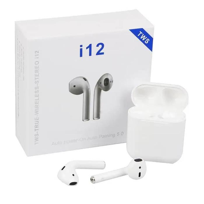 Bluetooth 5.0 Earphone Wireless TWS i12 