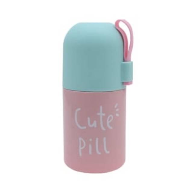Jual Kris 350 Ml Cute Pill Vacuum Flask Pink Kota Bandung