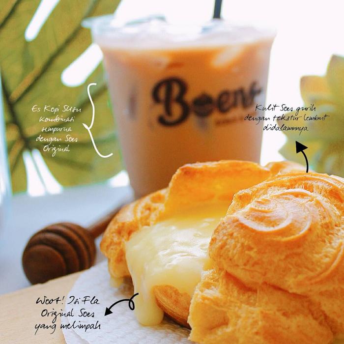 Gambar Soes Jumbo / Besar Varian Rasa - Boens Soes - Greentea dari Boens Soes undefined 5 Tokopedia
