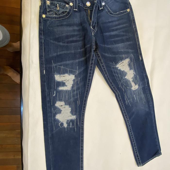 Jual True Religion Jeans Slim with Flaps Size 30 Made in Mexico
