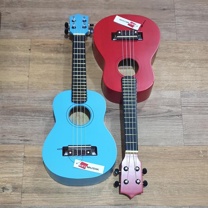 Jual Ukulele Soprano Kota Denpasar Red Musik Bali 