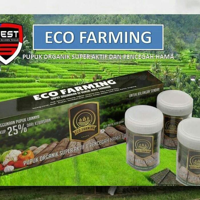 Jual Pupuk Organik Eco Farming Pt Best Original Kab Tangerang Tokoerina96 Tokopedia