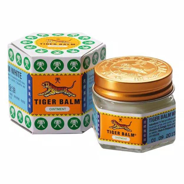 Gambar TIGER BALM WHITE OINTMENT - Balsem Cap Macan Putih 20 Gram dari TOKO OBAT HORAS_NEW undefined Tokopedia