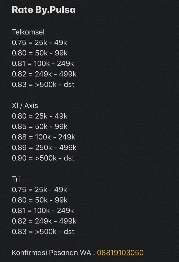 Jual Convert Pulsa Tukar Pulsa Kota Madiun Ashternal Tokopedia