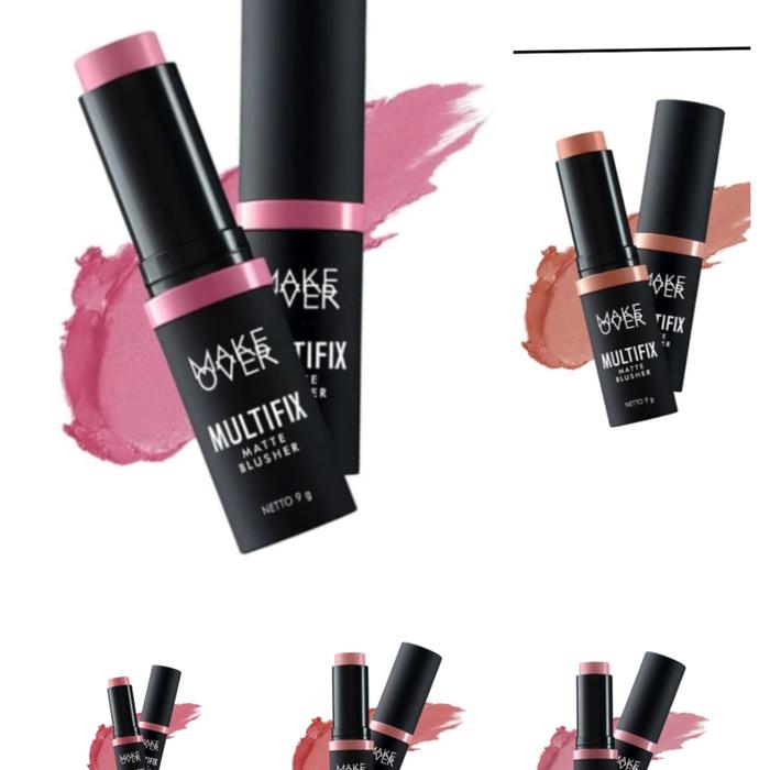 Gambar Make Over Multifix matte blusher 9gr ORI BPOM dari Dewata Star undefined Tokopedia