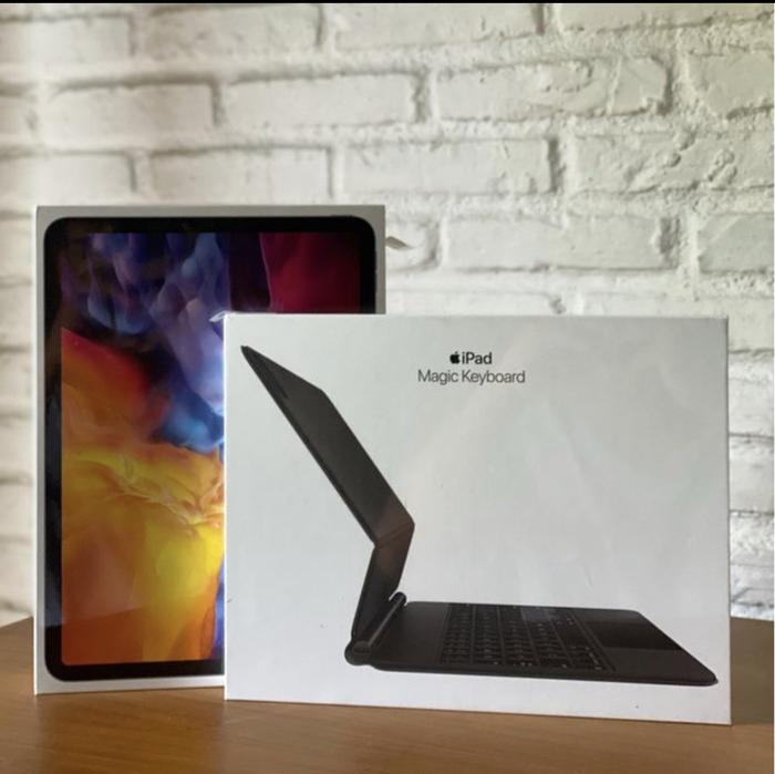 Gambar Apple Magic Keyboard For ipad pro 2020 11" Garansi Resmi Apple - Putih dari KMB STORE INDONESIA undefined Tokopedia