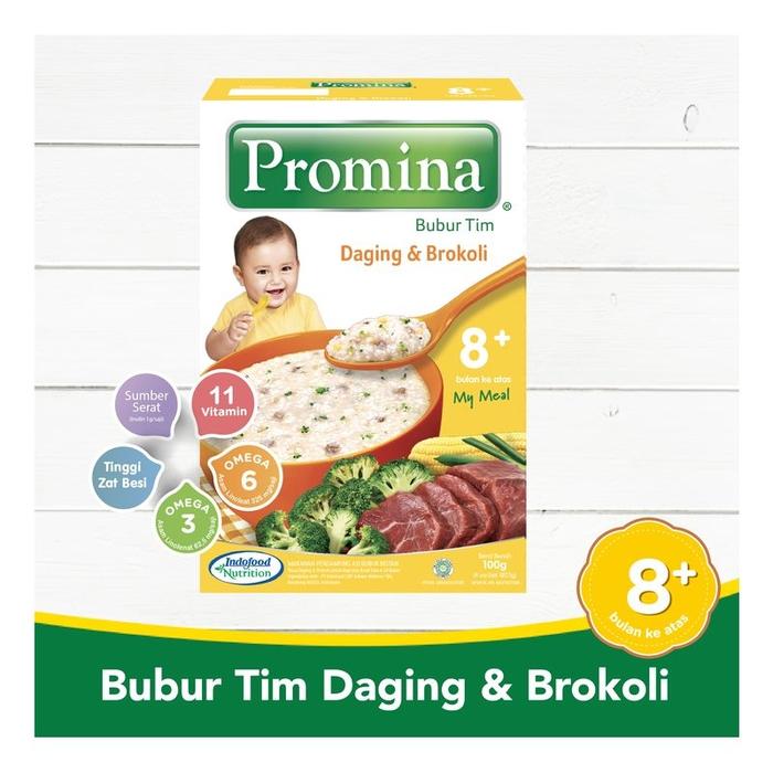 Gambar Promina Bubur Bayi Tim Daging&Brokoli 100G dari rostinishop undefined Tokopedia