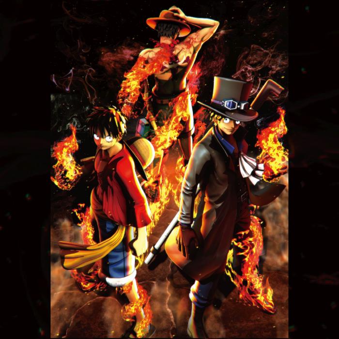 Jual Poster anime one piece ace luffy 
