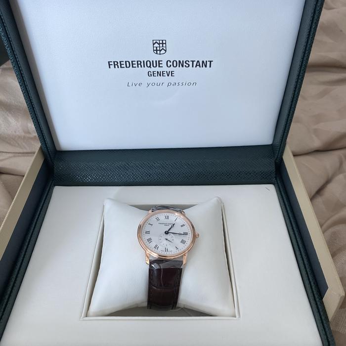 Jual FREDERIQUE CONSTANT - slimline mens watch! - Jakarta Selatan -  PreLuvEverything | Tokopedia