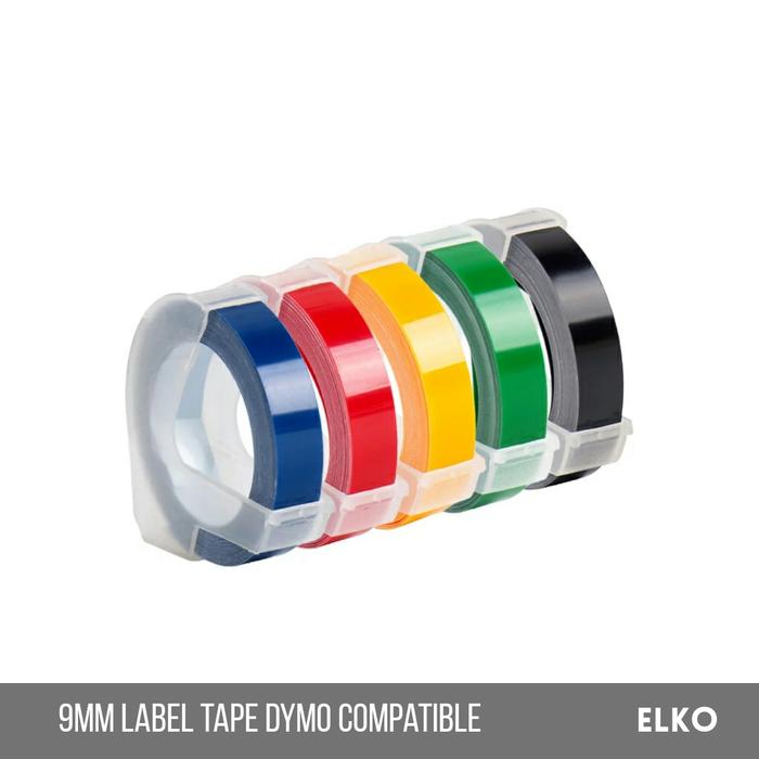 Jual pita dymo 9mm x 3m | dymo label hi 