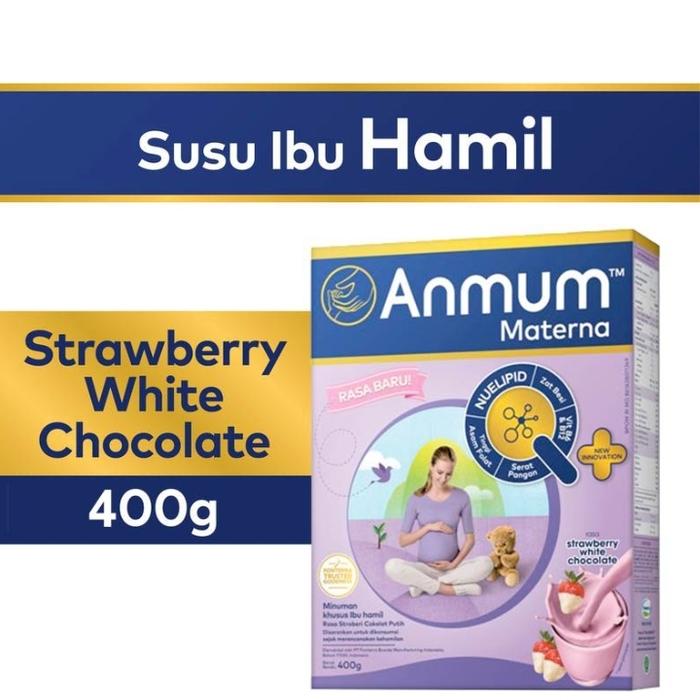 Gambar Anmum Materna 400gr coklat dan strobery - Strawberi dari JabaJero undefined Tokopedia