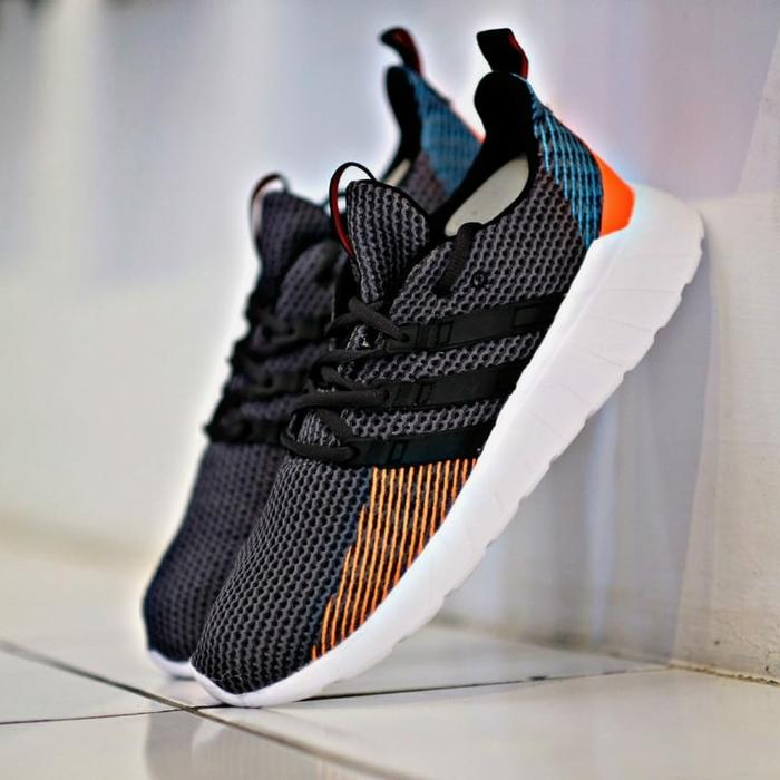 Adidas Questar Flow Multicolor Orange Blue