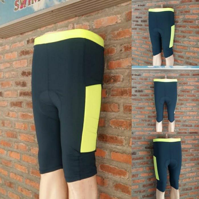 Gambar celana trail dan sepeda padding busa pria - Hijau, M dari DN Sportswear Official undefined Tokopedia