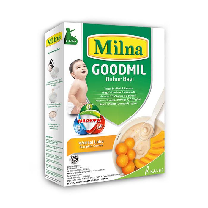 Gambar Milna GOODMIL Bubur Bayi 6-12 bln 125Gr dari Raja Onlines undefined Tokopedia