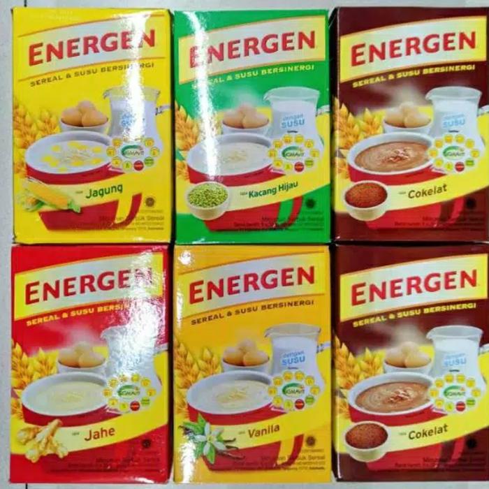 Gambar ENERGEN box isi 5x30 gram all variant dari taya.store undefined Tokopedia