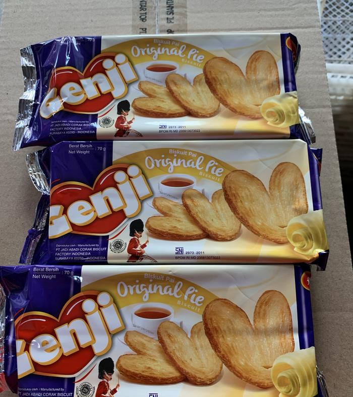 Gambar Biskuit monde genji original pie 70gr 70 gram dari Toko15snack undefined Tokopedia