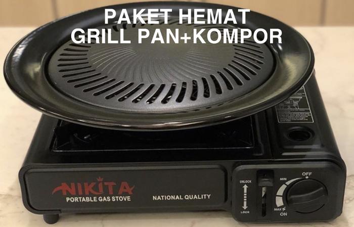 Gambar Maxim Ultra Grill+Nikita Kompor Portable+Gas+Capitan dari Elainestore undefined Tokopedia