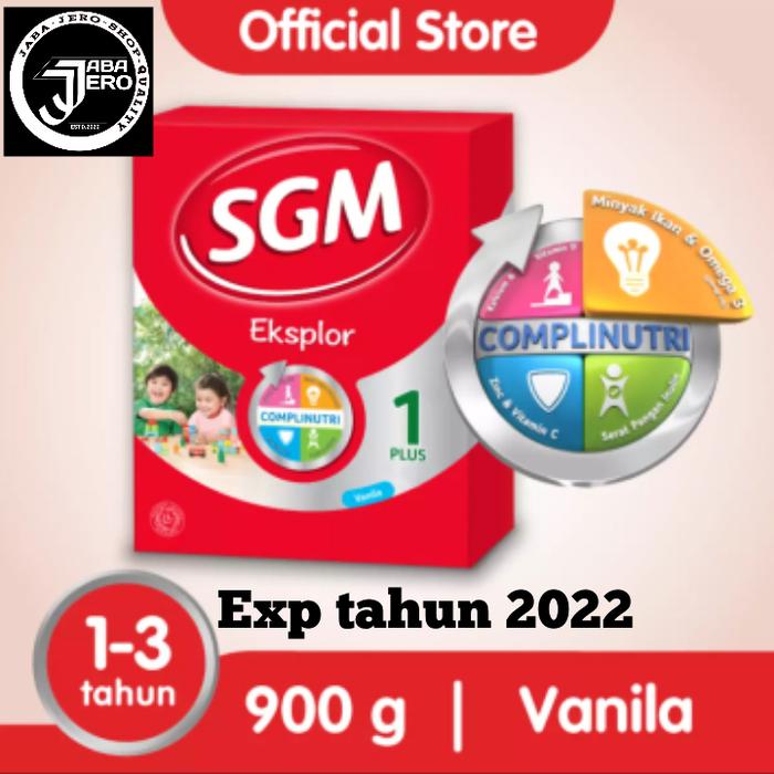 Gambar sgm 1 plus vanila 3 plus vanila 900 gram - 3 Plus VaniLa dari JabaJero undefined 5 Tokopedia