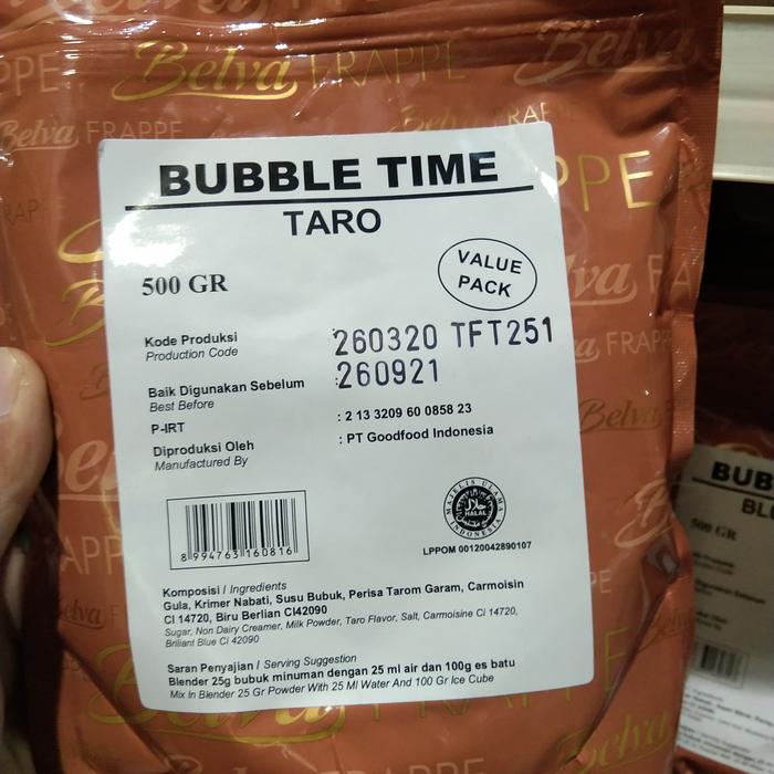 Gambar Bubble time All Variant - Taro dari Samudera Maju Kencana undefined Tokopedia