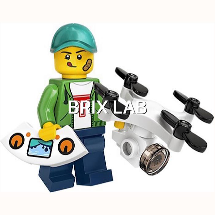 Gambar LEGO 71027-16 MINIFIGURES Drone Boy dari BrixLab undefined Tokopedia