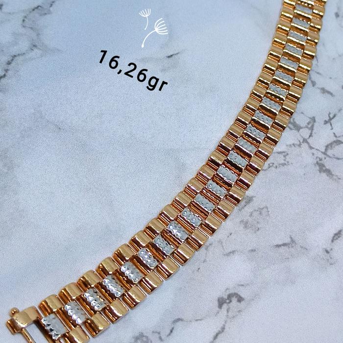 Jual Gelang Tangan Rolex 700 Jakarta Barat Delta Emas Gold Jewellery Tokopedia