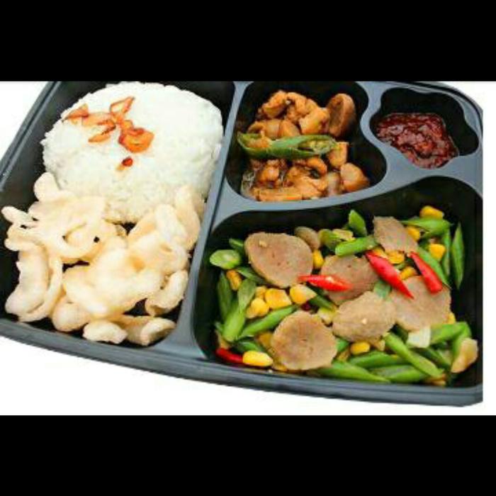 Gambar Catering harian / paket box bento murah meriah higienis dan halal - Paket 1 dari Arsyila Bakery & Catering undefined 3 Tokopedia