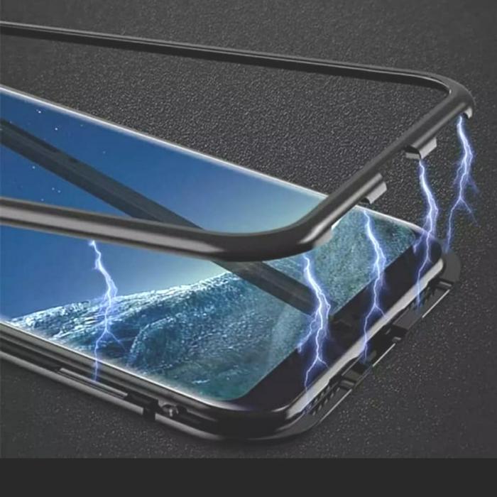 Gambar Iphone 7 Plus/ 8 Plus Case Bumper Magnet Case Kaca Full 360 dari 818 JAYA CELL undefined Tokopedia