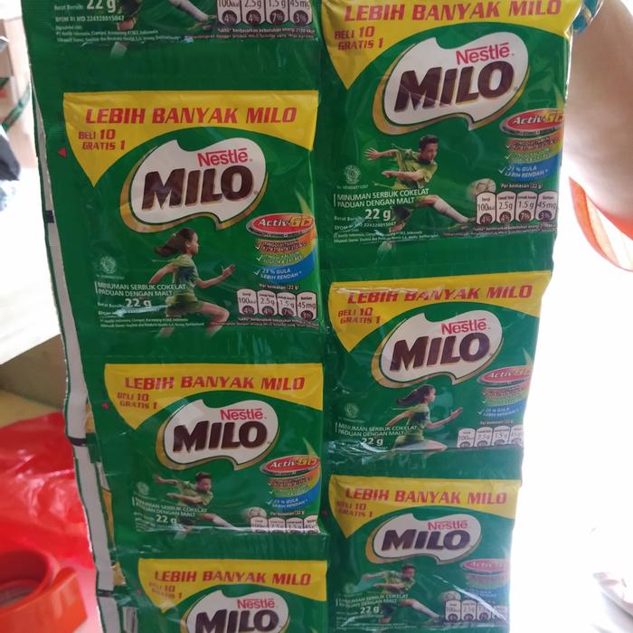 Gambar Milo 11 Sachet x 22gr dari scmodif online undefined Tokopedia