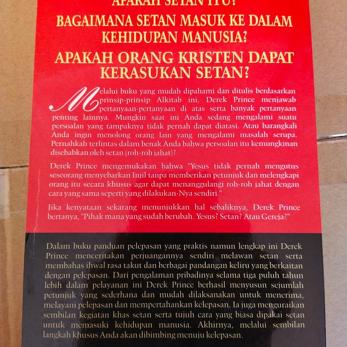 Gambar Pikiran adalah Medan Perang, Penopang Kehidupan Kristen, SALE - Mengusir Setan dari KOINONIA GIFTS AND SUCH undefined Tokopedia