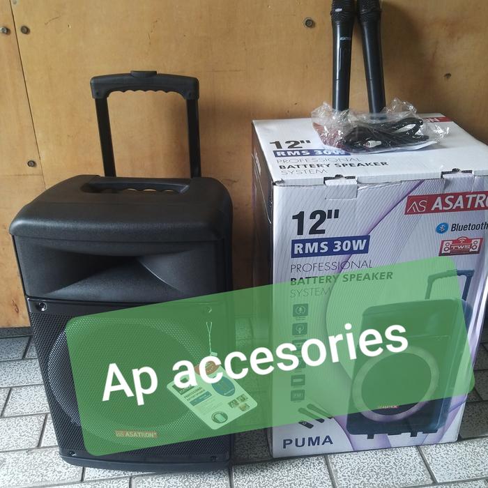 Gambar Speaker portable 12 inch Asatron PUMA Speaker bluetooth Meeting dari APonline undefined Tokopedia