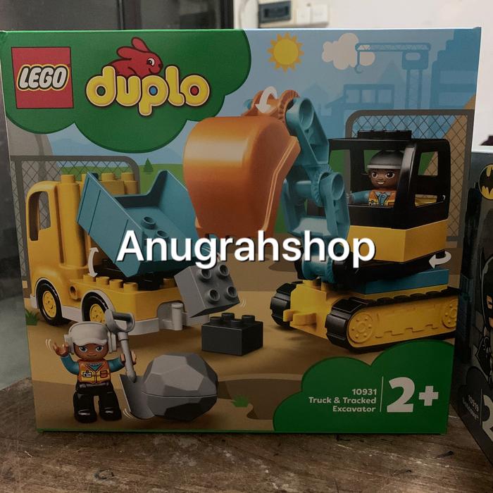 Dump Truck Truck And Tracked Excavator Duplo Jual LEGO 10931 DUPLO