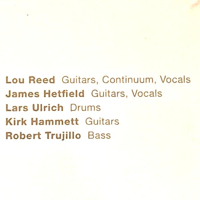 2 LP (vinyl) LOU REED & METALLICA 