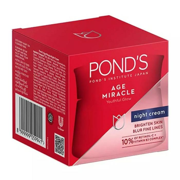 harga ponds age miracle night cream