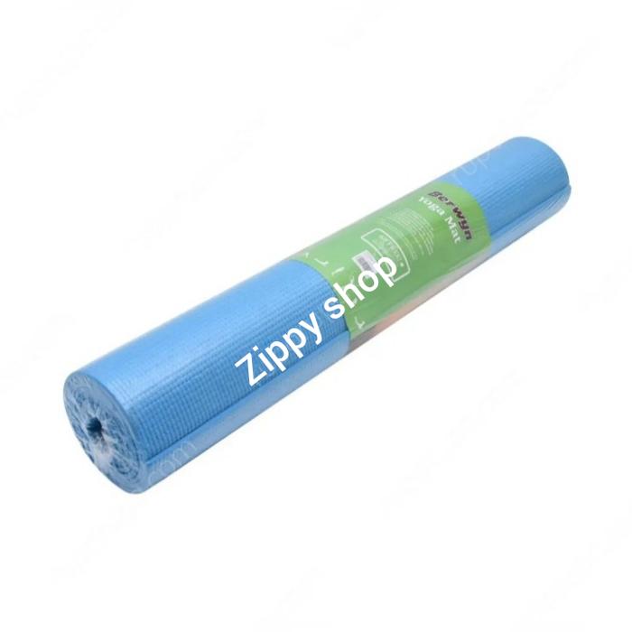 Gambar Ace - Berwyn Matras Yoga PVC Anti slip / Matras Pilates /Matras Senam - Biru Muda dari koit'z cell undefined Tokopedia