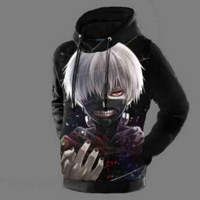 Gambar sweater anime Naruto 3D fullprin - Hitam, S dari Rahmani13 undefined Tokopedia