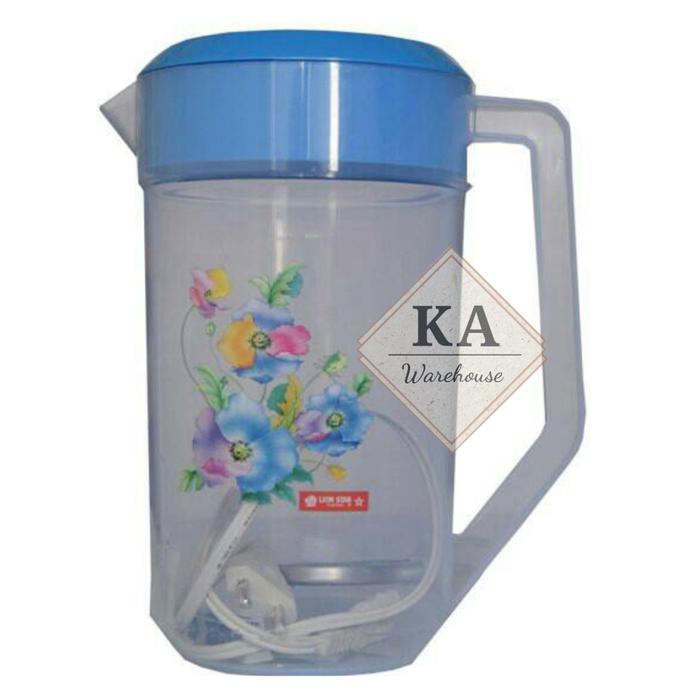 Gambar Teko Listrik Plastik Lion star 2,1L / Mug Listrik / Pemanas Air - Merah Muda dari karyaabadiwarehouse undefined Tokopedia