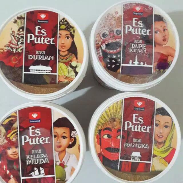 Gambar diamond es puter nangka kelapa muda tape ketan durian 473 ml 4 pcs dari Dc2disituw undefined 4 Tokopedia