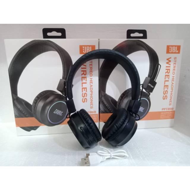 Jual Headphone JBL PPT860 Stereo Headset Bluetooth JBL Headphone Wireless E  - Jakarta Timur - FengWei | Tokopedia