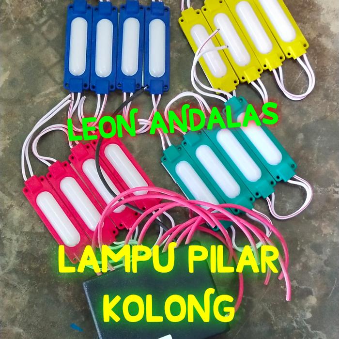 Gambar Lampu Kolong Pilar Kanal Bak Truk 8ch - 12VOLT dari LEON ANDALAS undefined Tokopedia