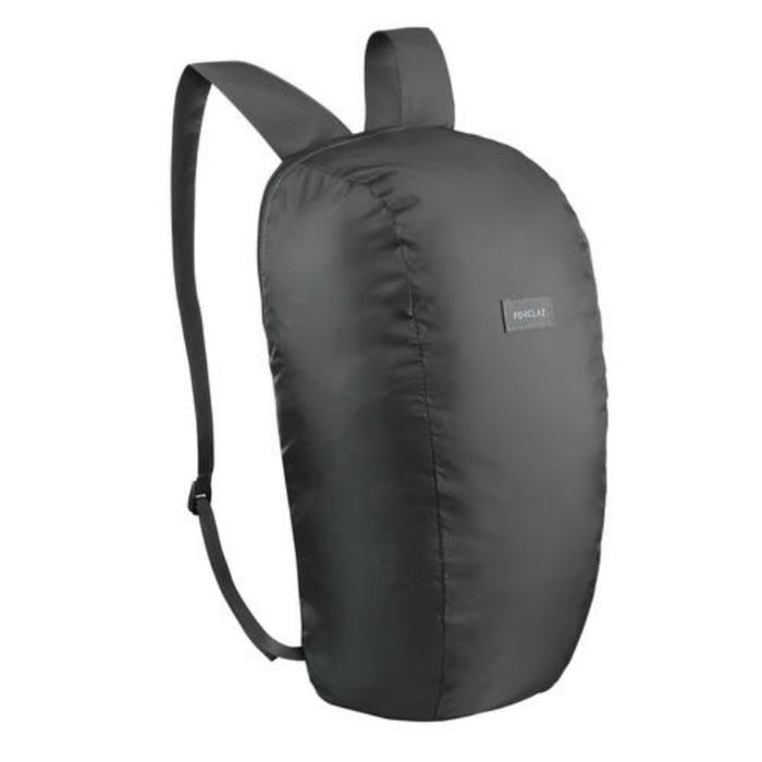 Gambar Tas Punggung Lipat Unisex FORCLAZ Ultra Compact 10 Liter - Hitam dari BIANG OUTDOOR Tokopedia undefined Tokopedia