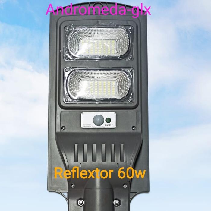 Gambar Lampu jalan solarcell / tenaga surya Led 60w - Reflextor dari Andromeda-glx undefined Tokopedia