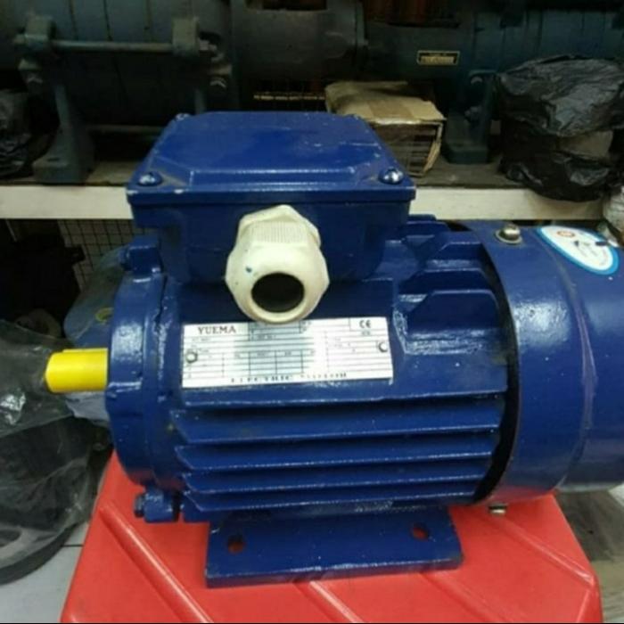 Jual dinamo pengerak electro motor yuema 3kw/4hp/4pole/1500rpm/b3