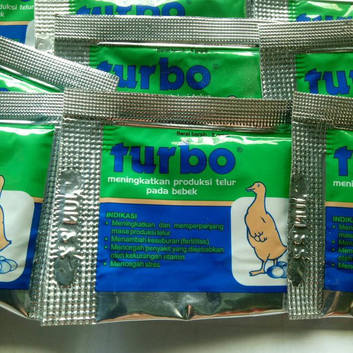Gambar turbo 5 gr vitamin bebek petelur dari sukses lovebird undefined Tokopedia