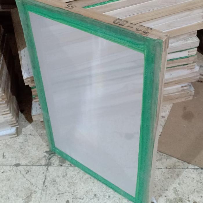 Gambar SCREEN SABLON 30x50 T.120, T150, T165, T180 ( PUTIH/KUNING) - Putih, T.165 dari ALDEN SABLON undefined Tokopedia